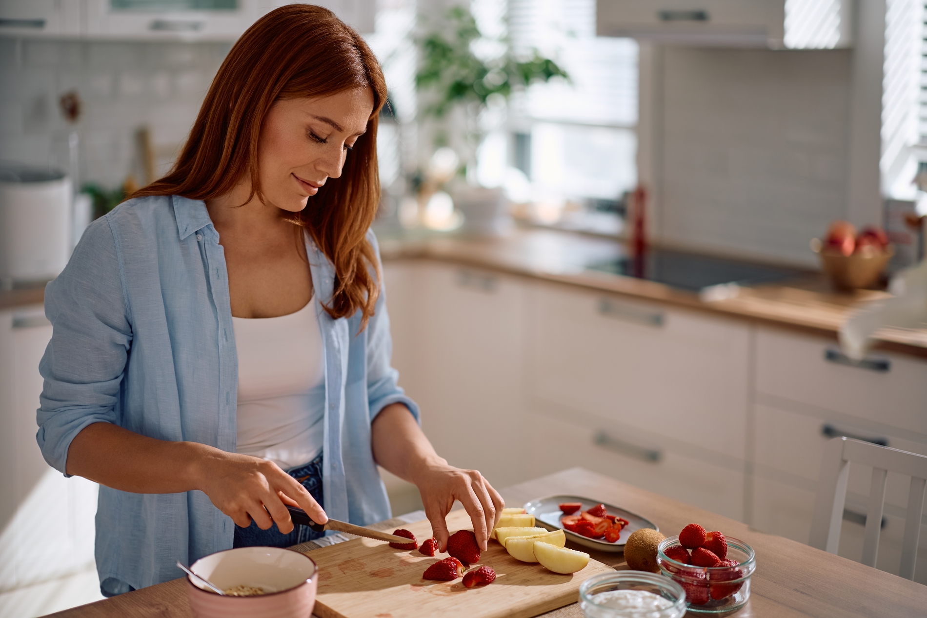 woman in kitchen